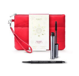 KIKO Milano Snow-Kissed Holiday Skiglam Black Duo Eyes Gift Set zestaw upominkowy do makijażu oczu