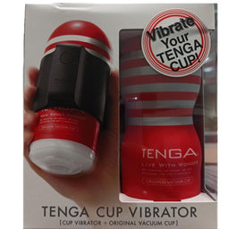 TENGA Cup Vibrator zestaw Cup Vibrator wibrator kubkowy + moduł wibracyjny do masturbatorów