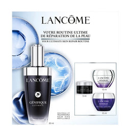 Lancome Genifique zestaw serum do twarzy 50ml + krem pod oczy 5ml + krem na dzień 15ml + krem na noc 15ml