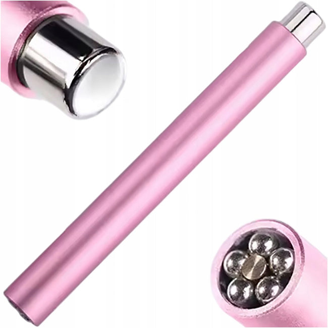 AlleLac Magnetyzer 2w1 walec do kociego oka Różowy