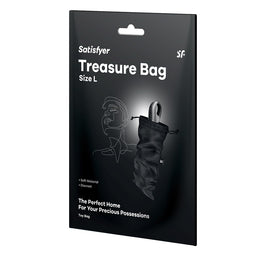 Satisfyer Treasure Bag torba do przechowywania gadżetów L Black