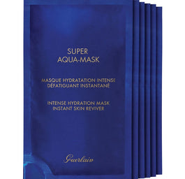 Guerlain Super Aqua-Mask intensywnie nawilżająca maseczka w płachcie 6x30ml
