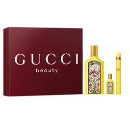 Gucci Flora Gorgeous Orchid zestaw woda perfumowana spray 100ml + woda perfumowana spray 10ml + woda perfumowana 5ml