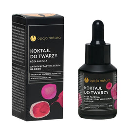 Opcja Natura Koktajl do twarzy antyoksydacyjne serum na dzień Róża i Paczula 30ml
