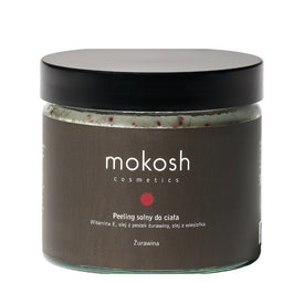 Mokosh Peeling solny do ciała Żurawina 300g