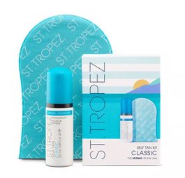 ST. TROPEZ Self Tan Classic zestaw samoopalająca ultra nawilżająca pianka 50ml + rękawica