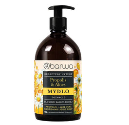 Barwa Receptury Natury odżywcze mydło w płynie Propolis + Aloes 480ml