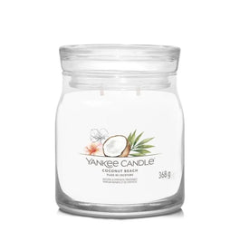 Yankee Candle Średnia świeca zapachowa Coconut Beach 368g