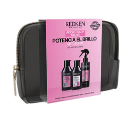 Redken Acidic Color Gloss zestaw szampon do włosów 300ml + odżywka do włosów 300ml + spray termoochronny 190ml
