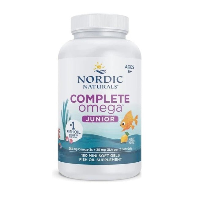 Nordic Naturals Complete Omega Junior suplement diety dla dzieci 180 mini kapsułek