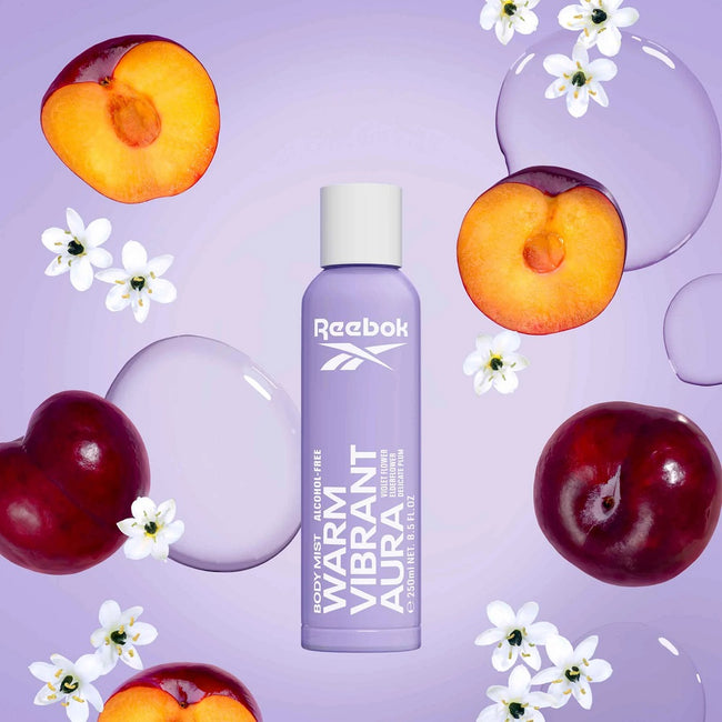Reebok Warm Vibrant Aura mgiełka do ciała 250ml