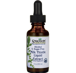Swanson Milk Thistle Liquid Extract ostropest plamisty w kroplach 29.6ml
