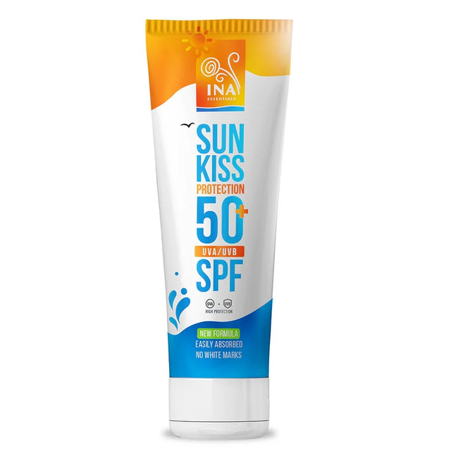 INA ESSENTIALS Sun Kiss Protection SPF50+ przeciwsłoneczny krem do twarzy i ciała 100ml