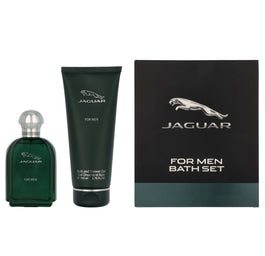 Jaguar Green For Men zestaw woda toaletowa spray 100ml + żel pod prysznic 200ml
