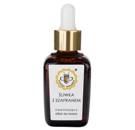 Miodowa Mydlarnia Olejek do twarzy Śliwka z Szafranem 30ml