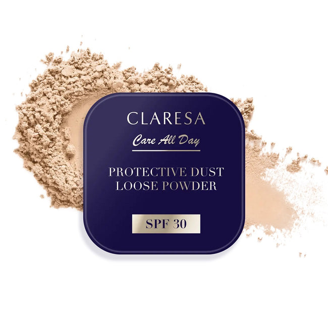Claresa Protective Dust Loose Powder puder sypki utrwalający z filtrem SPF30