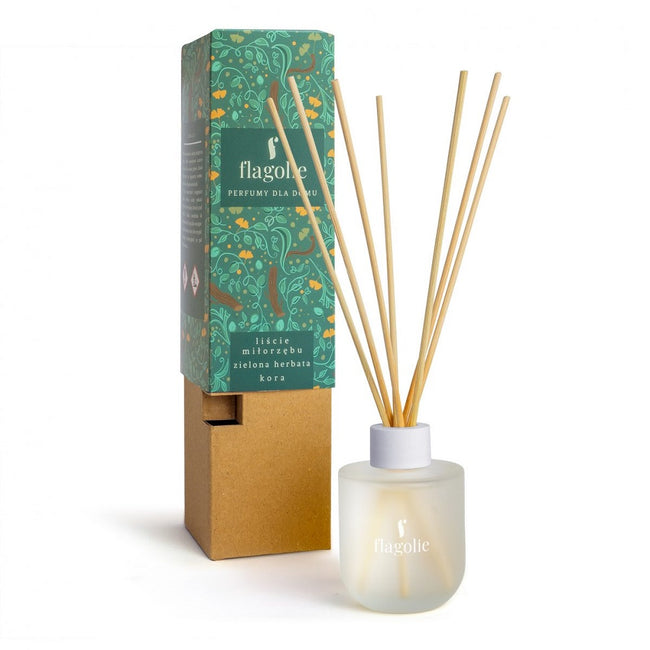 Flagolie Perfumy dla domu - dyfuzor Liście Miłorzębu Zielona Herbata i Kora
