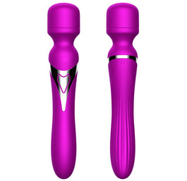 B-Series Fox Stymulator-Silicone Dual Massager stymulator o podwójnym zastosowaniu Purple