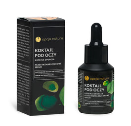 Opcja Natura Koktajl pod oczy przeciwzmarszczkowe serum Kofeina & Opuncja 30ml