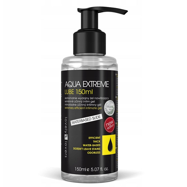 Lovely Lovers Aqua Extreme Lube ekstremalnie wydajny żel intymny na bazie wody 150ml