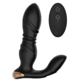 B-Series Magic Smart Massager wodoodporny smart masażer z pilotem Black