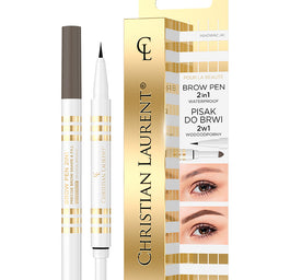 Christian Laurent Brow Pen 2in1 wodoodporny pisak do brwi 2w