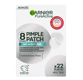 Garnier Pure Active niewidoczne hydrokoloidowe plastry na niedoskonałości 22szt