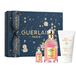Guerlain Aqua Allegoria Florabloom Forte zestaw woda perfumowana spray 75ml + balsam do ciała 75ml + miniatura wody perfumowanej 7.5ml