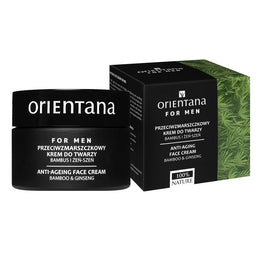 ORIENTANA For Men przeciwzmarszczkowy krem do twarzy Bambus i Żeń-szeń 50ml