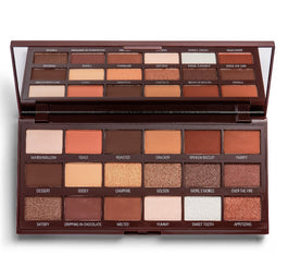 Makeup Revolution I Heart Revolution Chocolate Eyeshadow Palette paleta cieni do powiek Smores 18g