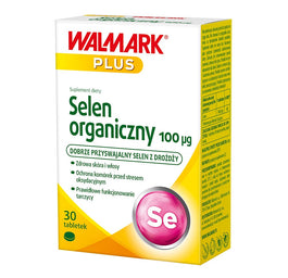 WALMARK Selen organiczny 100µg suplement diety 30 tabletek