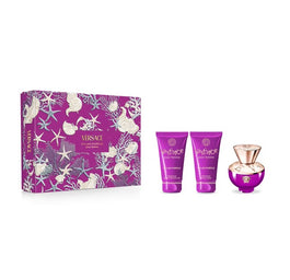 Versace Dylan Purple Pour Femme zestaw woda perfumowana spray 50ml + żel pod prysznic 50ml + balsam do ciała 50ml