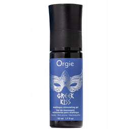 Orgie Greek Kiss żel do stymulacji analnej z efektem rozgrzewającym Miętowy 50ml