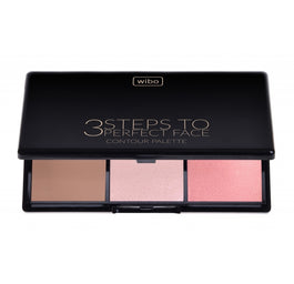 Wibo 3 Steps To Perfect Face Contour Palette paleta do konturowania twarzy