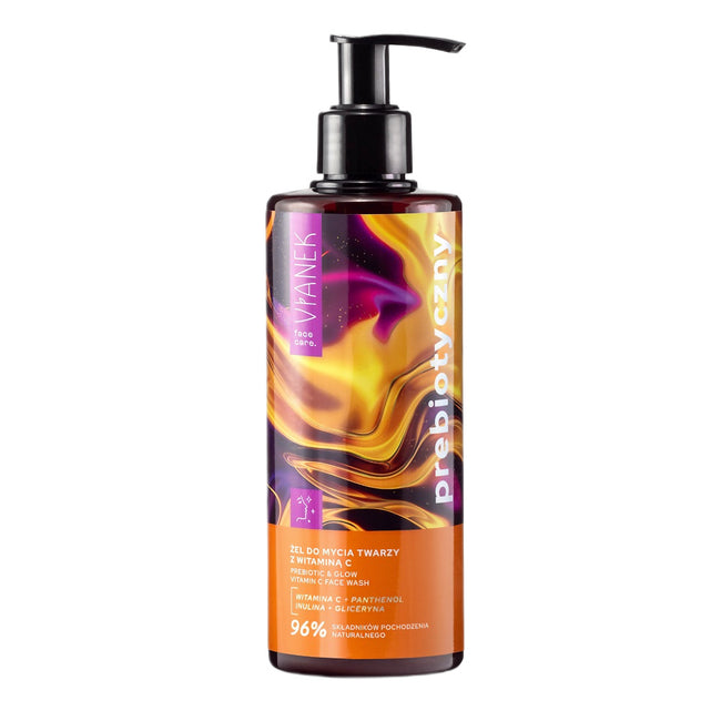 VIANEK Prebiotyczny żel do mycia twarzy z witaminą C 300ml