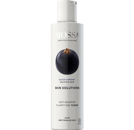 MOSSA Skin Solutions oczyszczający tonik przeciw niedoskonałościom z czarną porzeczką 200ml