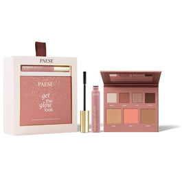 Paese Double Glow Look zestaw wielozadaniowa paleta do makijażu 16g + tusz do rzęs 9ml