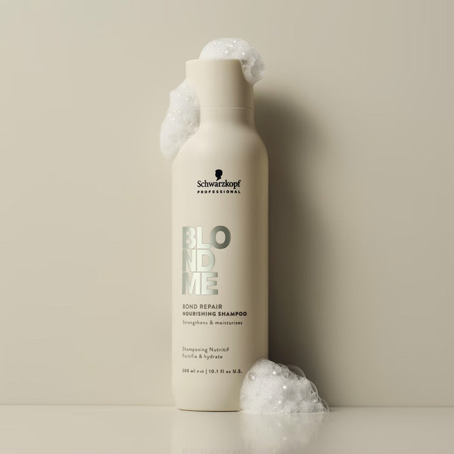Schwarzkopf Professional BlondMe Bond Repair Nourishing Shampoo wzmacniająco-nawilżający szampon do włosów 300ml