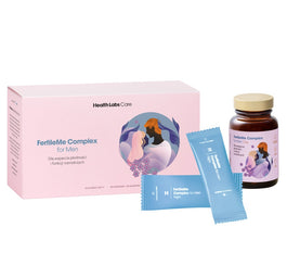 HealthLabs FertileMe Complex for Men suplement diety dla mężczyzn 30 kapsułek + 30 saszetek