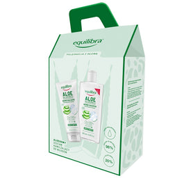 Equilibra Aloe zestaw szampon do włosów 250ml + odżywka do włosów 200ml