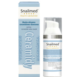 Snailmed Pielęgnacyjno-normalizująca maska do skóry dojrzałej z ceramidami i aloesem 30ml