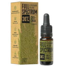 Full Spectrum Olejek Konopny CBD+CBDA 30% krople 10ml