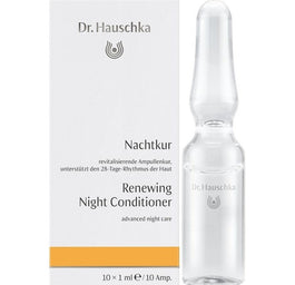 Dr. Hauschka Renewing Night Conditioner kuracja na noc w ampułkach do każdego rodzaju cery 10x1ml