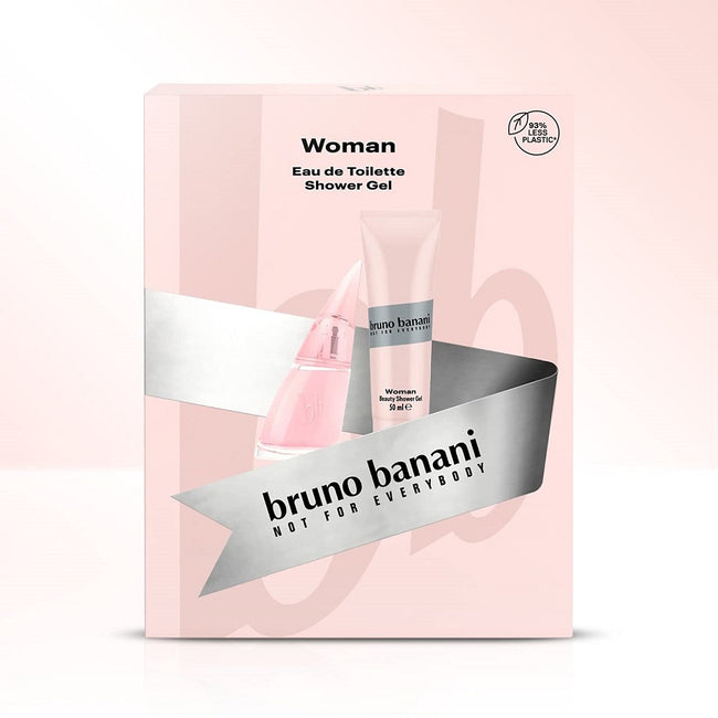 Bruno Banani Woman zestaw woda toaletowa spray 30ml + żel pod prysznic 50ml