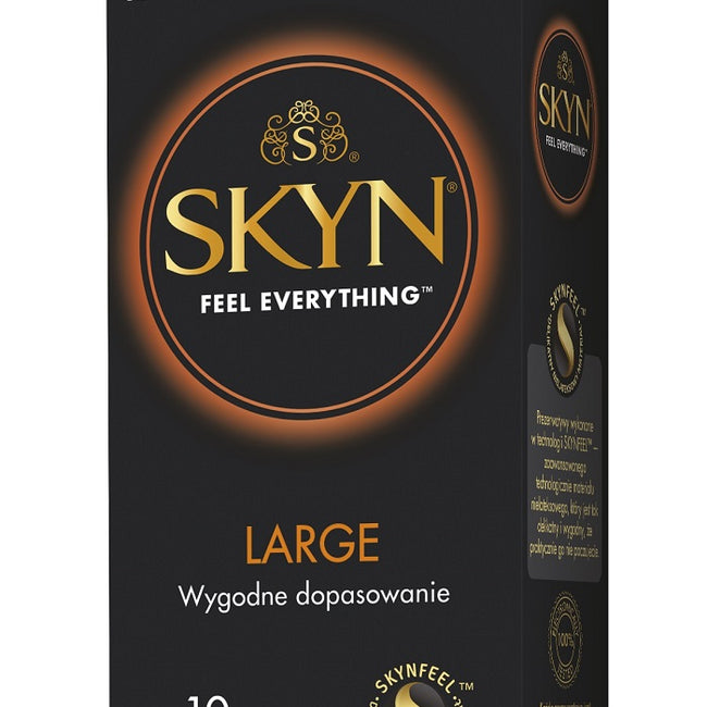 Unimil Skyn Large nielateksowe prezerwatywy 10szt