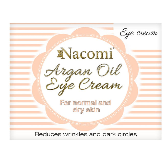 Nacomi Argan Oil Eye Cream arganowy krem pod oczy 15ml
