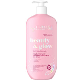 Eveline Cosmetics Beauty & Glow rozświetlający balsam wygładzający do ciała 350ml