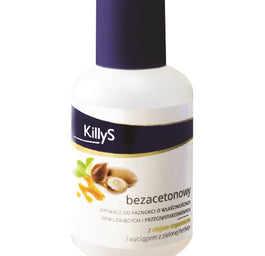 KillyS Acetone-Free Nail Polish Remover bezacetonowy zmywacz do paznokci Olejek Arganowy 50ml