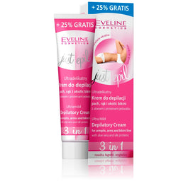 Eveline Cosmetics Just Epil ultradelikatny krem do depilacji pach rąk i okolic bikini 125ml