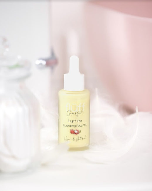 Fluff Hydrating Face Milk nawilżająco-nawadniające mleko do twarzy Liczi 40ml
